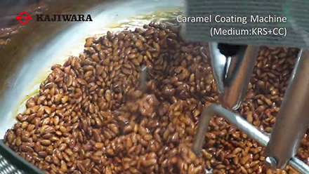 Caramel Coating Machine KRS+CC-3568S Caramelized almond