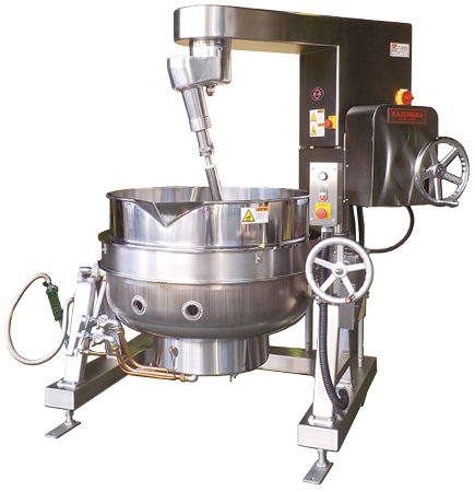 Mixing Cooker KRS Kettle tilting type